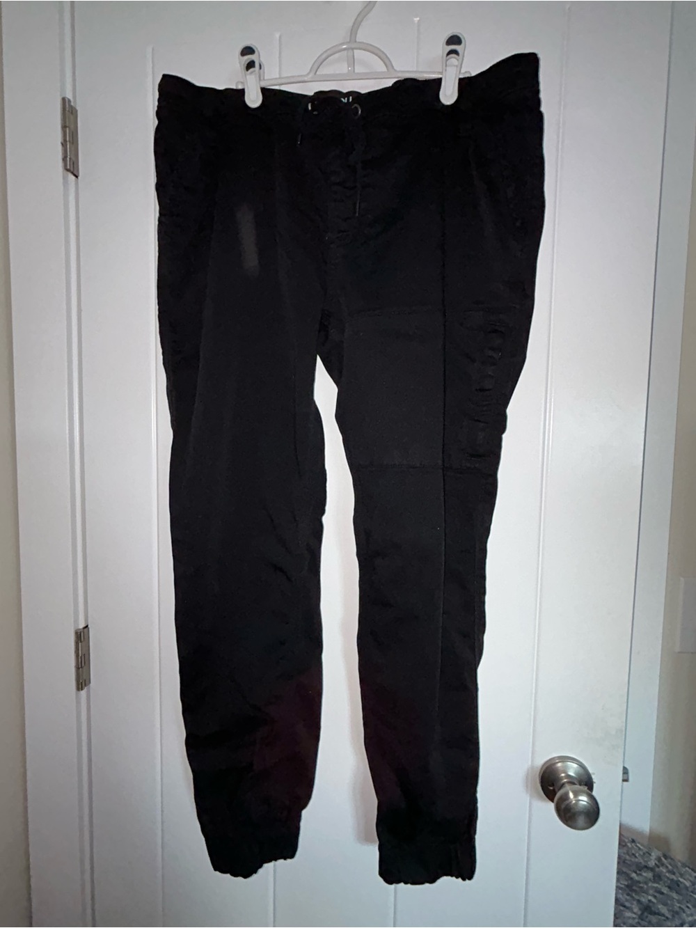 Men's Black No Sweat Stretch Jogger Style Chinos Pants